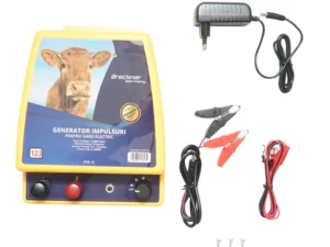Aparat generator de impulsuri 12 Joule pentru gard electric 12V/220V Breckner Germany
