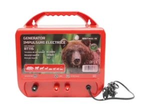 Aparat generator de impulsuri 14 joule pentru gard electric 230v, 120km britmann