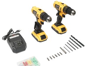 Set 2 masini de insurubat/gaurit 18v breckner germany