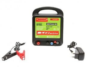 Aparat generator de impulsuri dc 12/220v, 6.5 joule 100km pentru gard electric britmann