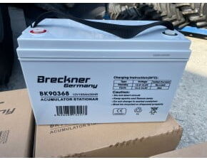 Baterie sistem solar cu gel 12v 100ah 20hr, 220x330x170 mm brekner germany