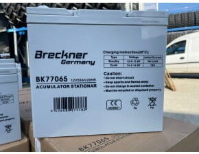 Baterie sistem solar cu gel 12v 50ah 20hr 229x138x208mm fcg12-50 breckner germany