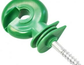 Izolator inelar compact verde fi 5.2mm 80x35mm gard electric mezofarm