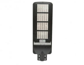 Lampa led cu prindere pe stalp pentru iluminat stradal 6v/300w cu panou solar si senzor de miscare breckner germany