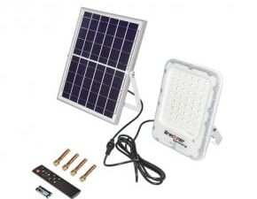 Proiector led 10w cu panou solar policristalin 12w breckner germany