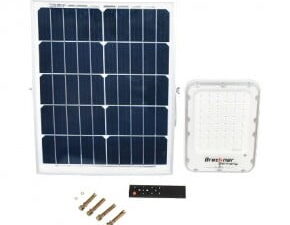 Proiector led 12w cu panou solar monocristalin 25w breckner germany