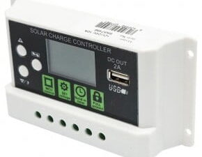 Regulator tensiune pentru panou solar 10a 12v/24v port usb 5v/2a breckner germany