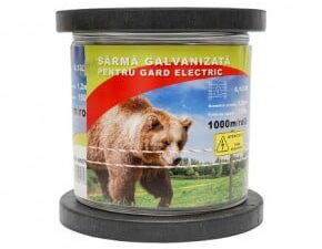 Sarma galvanizata pentru gard electric 1,2mm x 1000m breckner germany