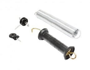 Set maner poarta cu arc si izolatori gard electric mezofarm