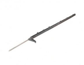 Stalp din plastic 1110mm negru pentru fir gard electric breckner germany
