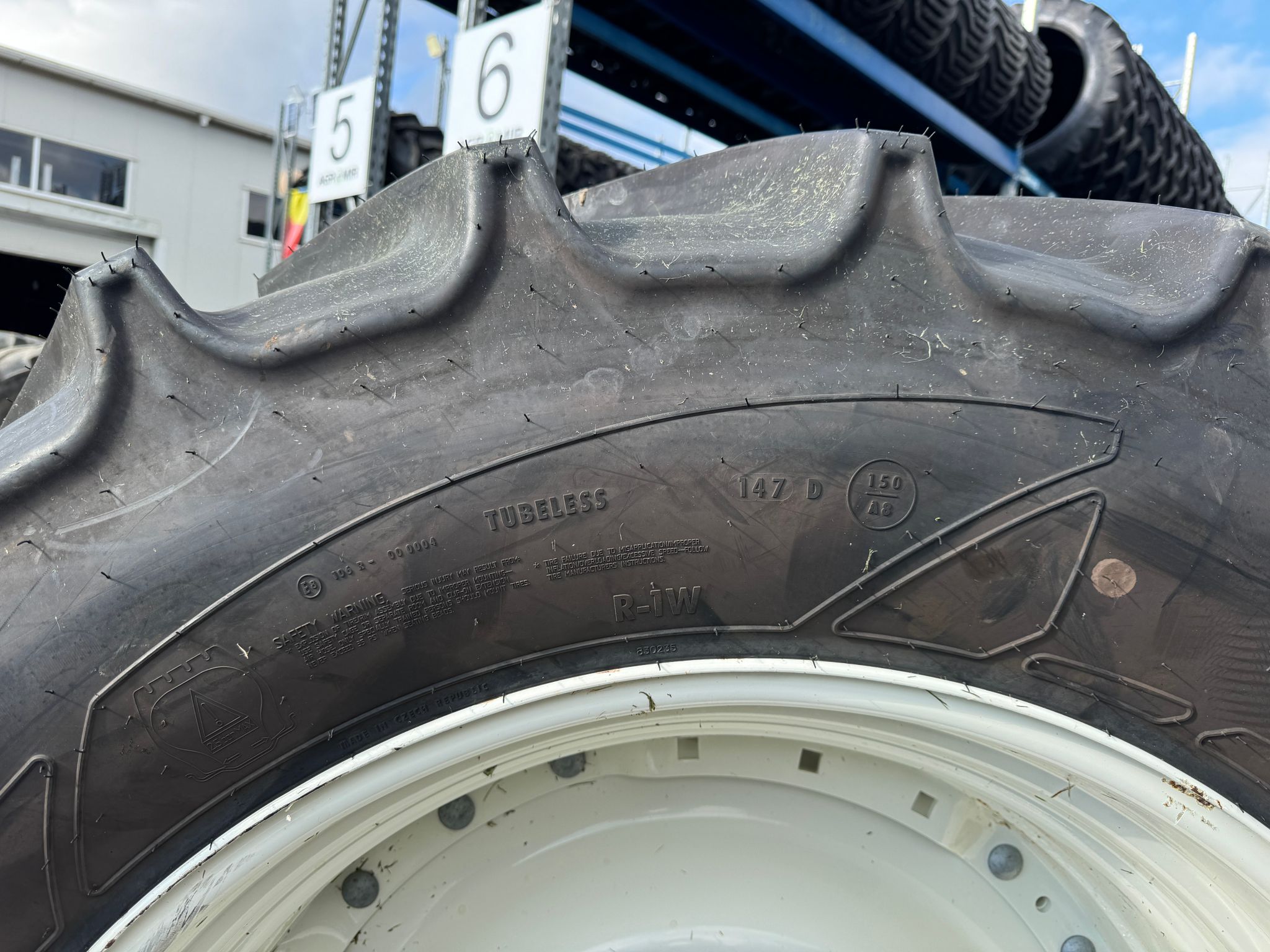 540/65R38 Mitas AC-65 147D/150A8 TL (janta separat) - imagine 7