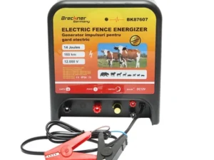 Aparat generator impulsuri 12V, 14 Joule, 160km pentru gard electric Breckner Germany