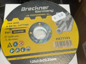 Panza disc flex pentru taiat si polizat inox T41 125x2.0x22mm