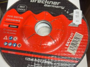 Panza disc flex pentru taiat si polizat metal T27 125x6.0x22mm