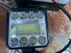 Lampa proiector 128 LED-uri 9-80V 6500K 103x48x103mm IP67