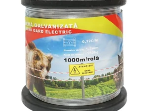 Sarma galvanizata pentru gard electric 1,3mm x 1000m Breckner Germany