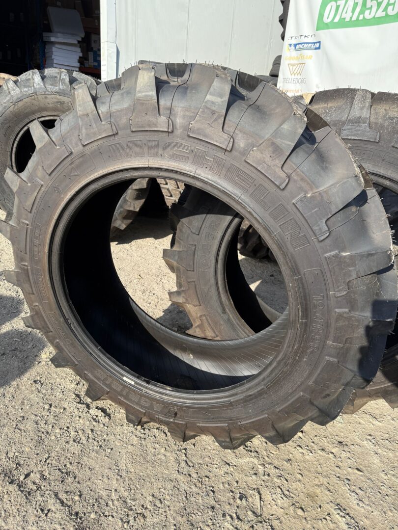 ANVELOPA 12.4 R28 MICHELIN AGRIBIB 121/118A8 ( DOT 2017 ) - imagine 3