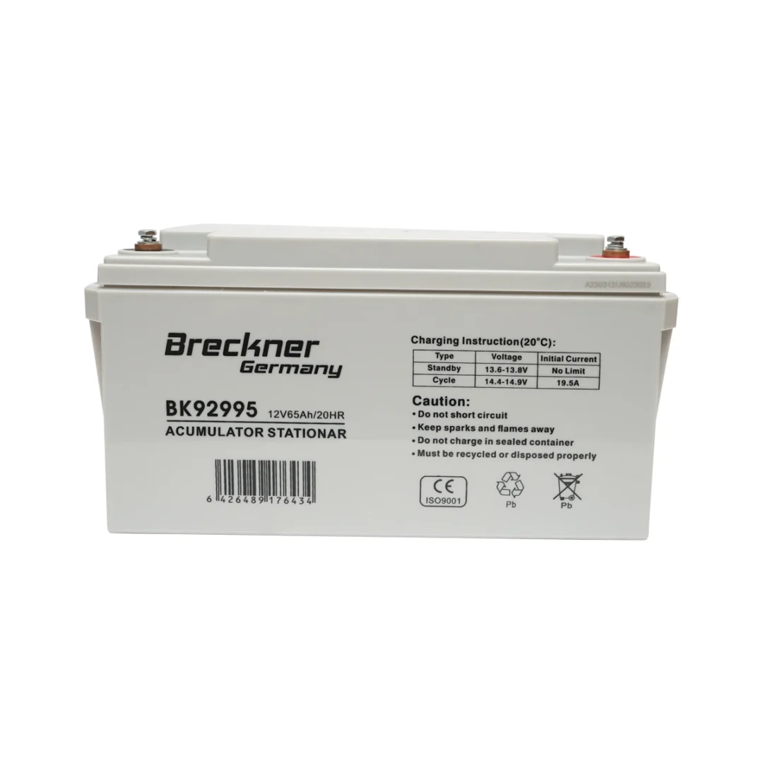 Baterie sistem solar fotovoltaic 12V 65Ah 20HR 365x179x210mm SL12-65 - imagine 2