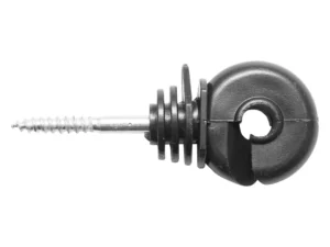 Izolator compact negru fi 5.4mm 87x37mm gard electric Mezofarm