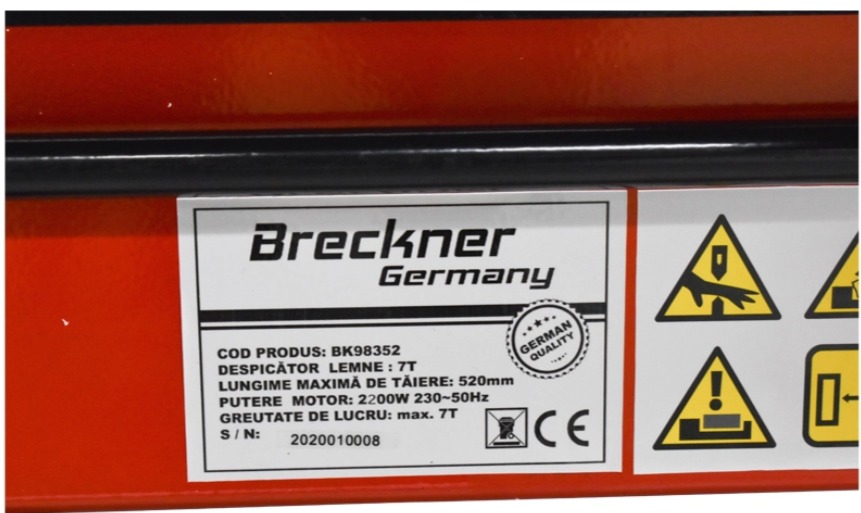 despicator lemne vertical 7 tone motor monofazat 230V 2.2kW - imagine 4