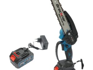 Mini fierastrau electric 700W cu 2 acumulatori Li-ion 21V/4Ah, lama 200mm (8 inch) Breckner Germany