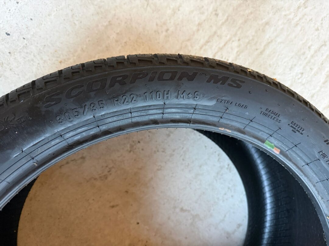 ANVELOPA 305/35 R22 PIRELLI SCORPION MS 110H - imagine 3