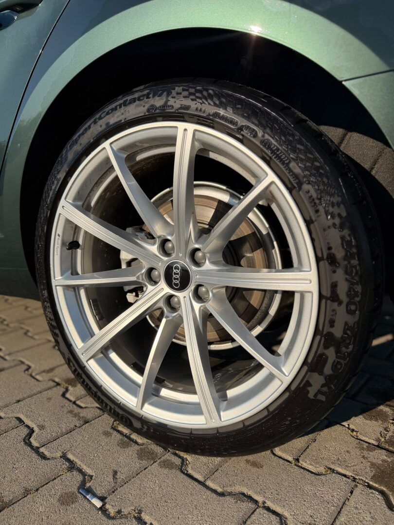 Jante R19 Audi A4 A6 A5 A7 S4 ET32 5X112 Anvelope 245/40 R19 CONTINENTAL DOT2026 - imagine 2
