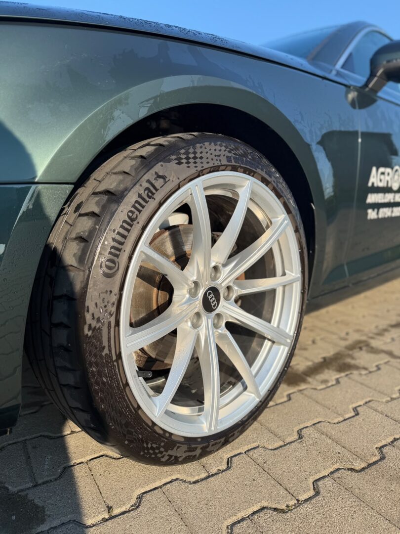 Jante R19 Audi A4 A6 A5 A7 S4 ET32 5X112 Anvelope 245/40 R19 CONTINENTAL DOT2026 - imagine 3