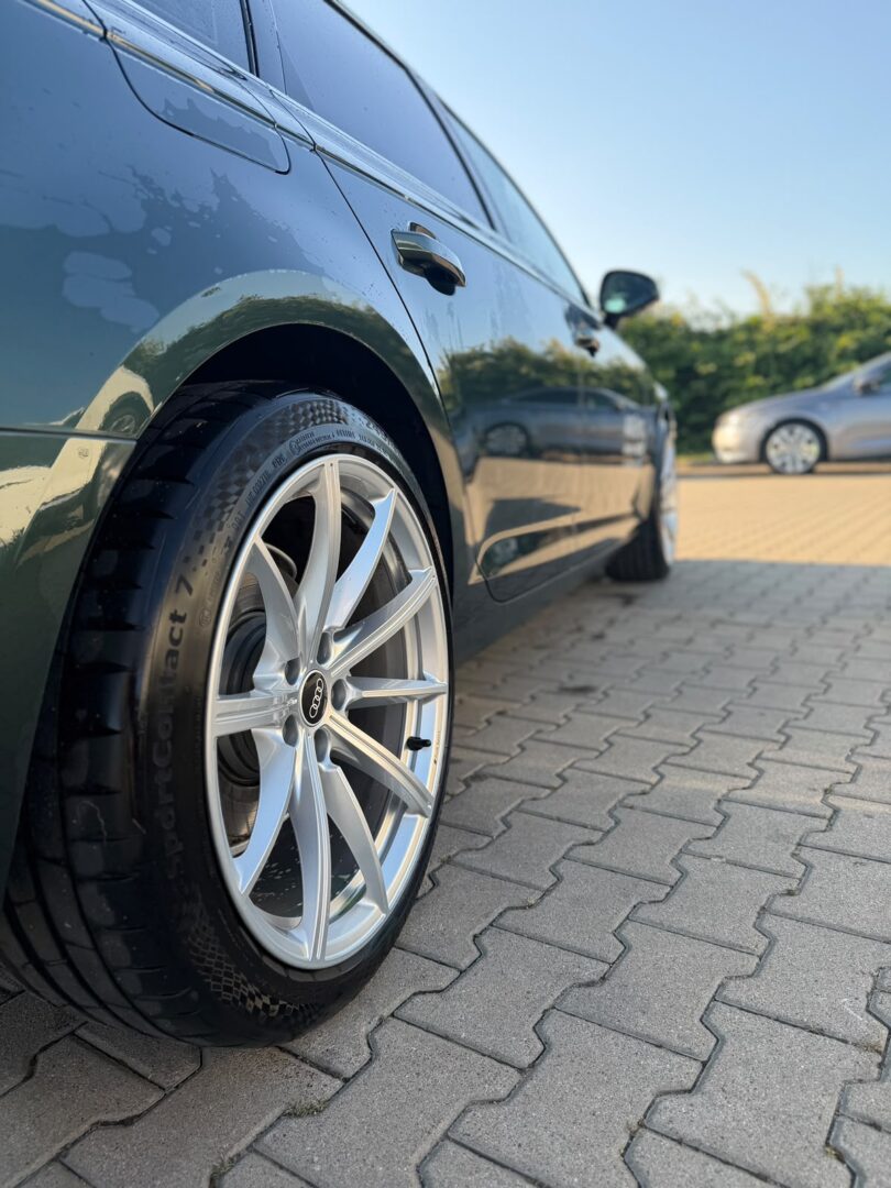 Jante R19 Audi A4 A6 A5 A7 S4 ET32 5X112 Anvelope 245/40 R19 CONTINENTAL DOT2026 - imagine 5