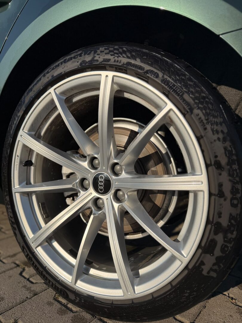 Jante R19 Audi A4 A6 A5 A7 S4 ET32 5X112 Anvelope 245/40 R19 CONTINENTAL DOT2026 - imagine 7