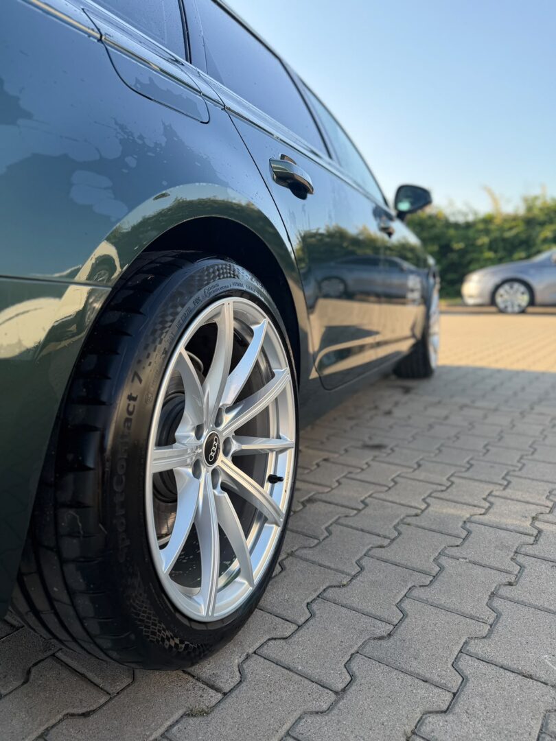 Jante R19 Audi A4 A6 A5 A7 S4 ET32 5X112 Anvelope 245/40 R19 CONTINENTAL DOT2026 - imagine 8
