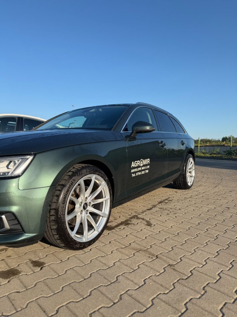 Jante R19 Audi A4 A6 A5 A7 S4 ET32 5X112 Anvelope 245/40 R19 CONTINENTAL DOT2026 - imagine 9